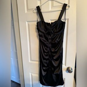 Beautiful Satin Mid Length Dress